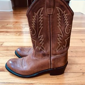 Leather Cowboy Boots